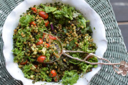 farro and kale salad 1
